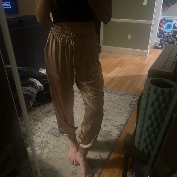 Gorgeous satin pants - Picture 2 of 5